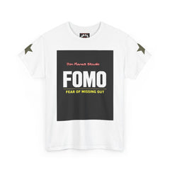 FOMO Graphic Tee — "Fear of Missing Out" Fun Oreo Daisy Streetwear T-Shirt