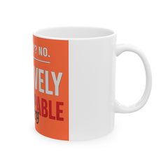 Creative Unstoppable Ceramic Mug (11oz, 15oz) - Perfect for Advertising and Creative Professionals