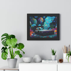 Framed Horizontal Poster - planetplanasspace