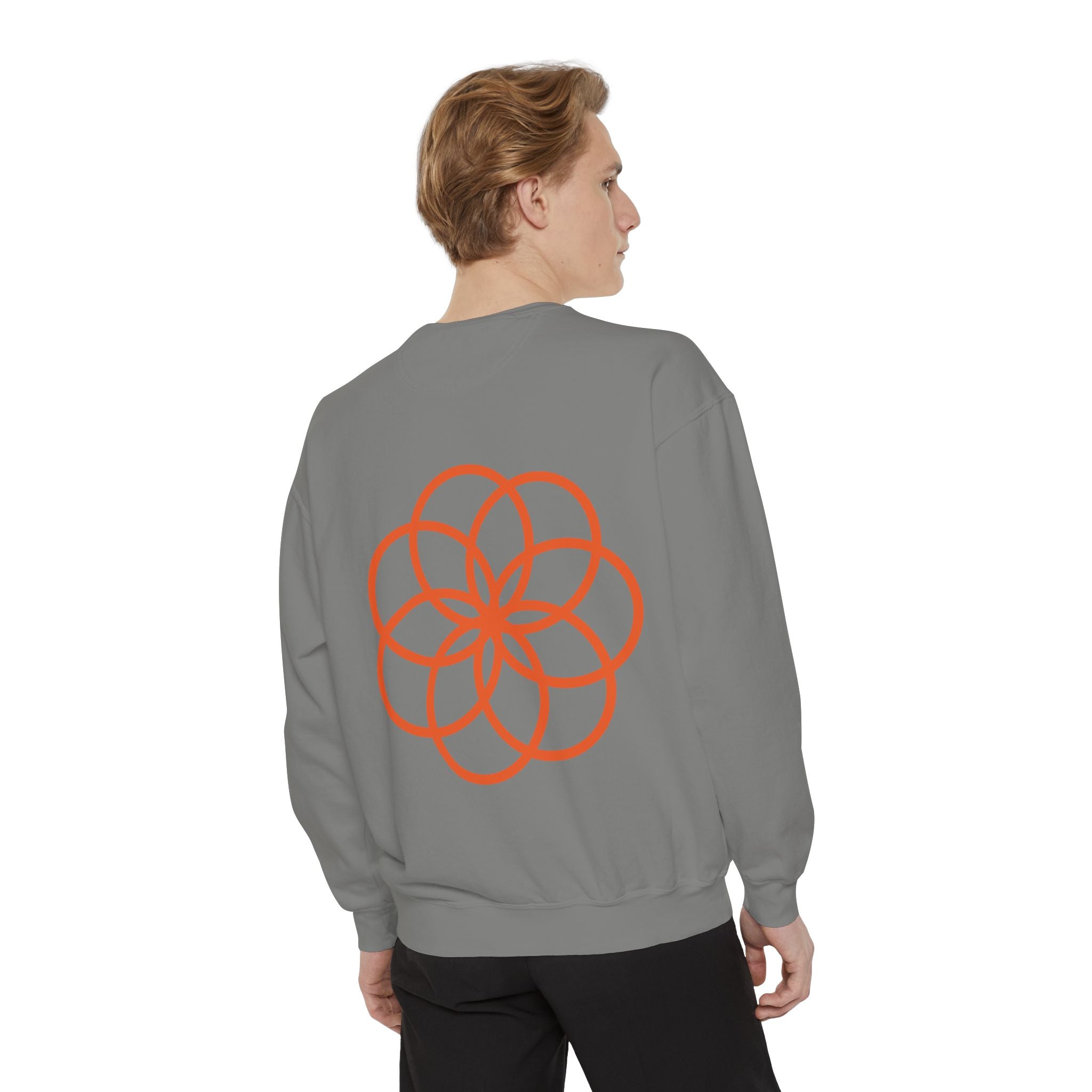 Unisex Garment-Dyed Sweatshirt - planetplanasspace