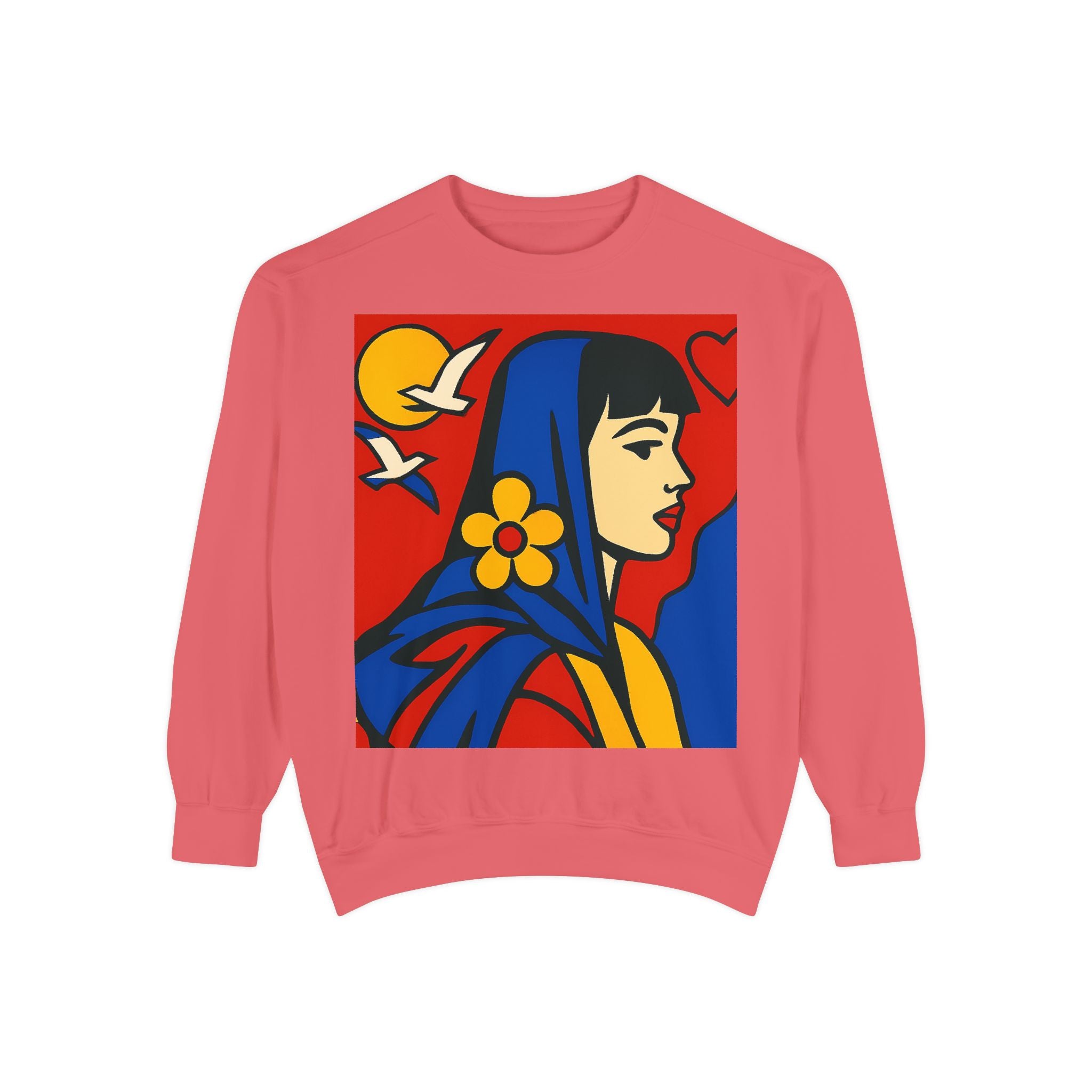 Unisex Garment-Dyed Sweatshirt - planetplanasspace