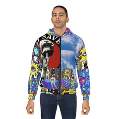 Unisex hoodie, City Craze, original artwork by Jon Planas. - planetplanasspace