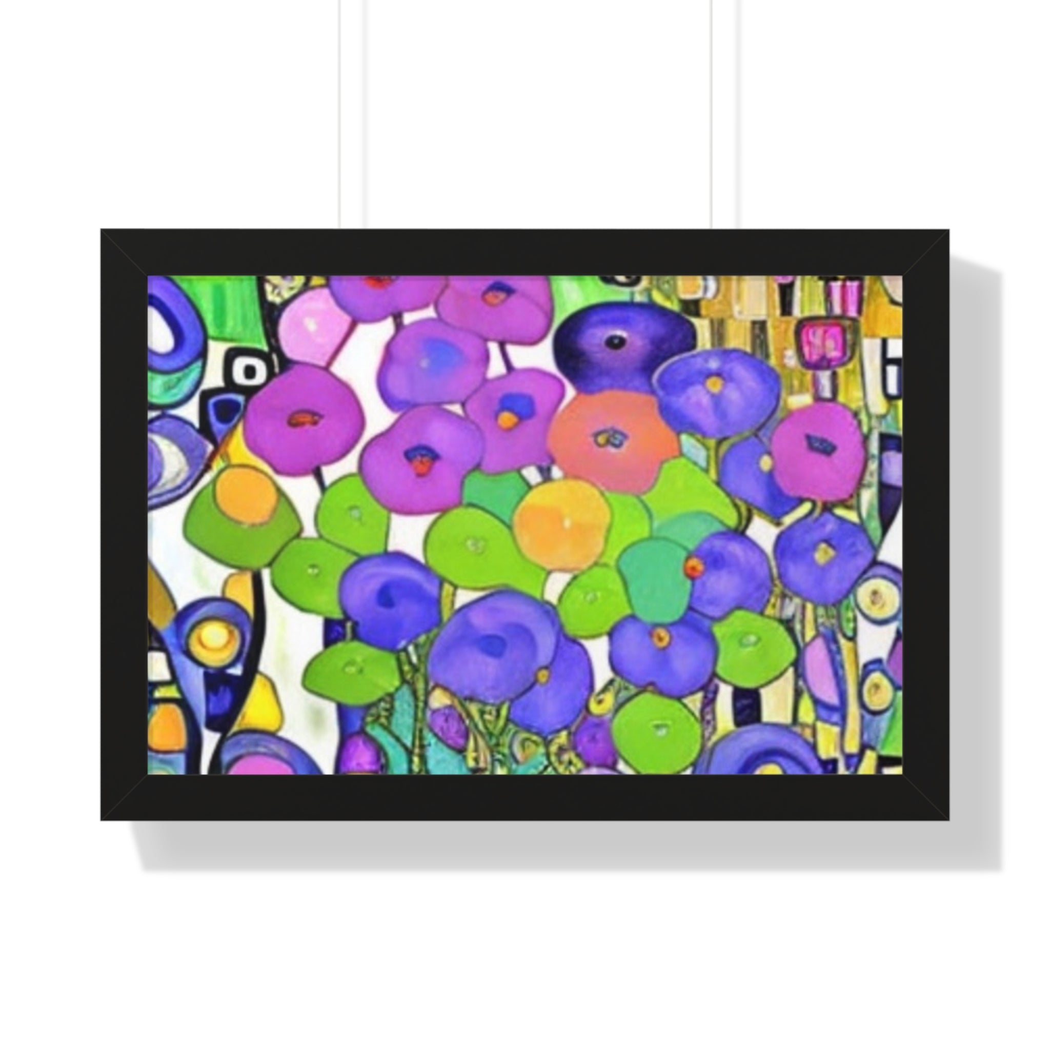 Framed Horizontal Poster - planetplanasspace