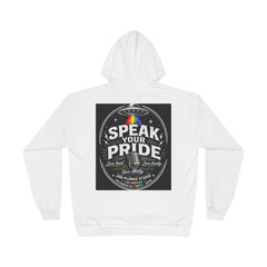 Speak Your Pride Hoodie — LGBTQ+ Rainbow Statement Pullover