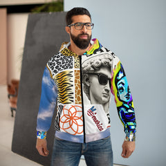 Unisex Zip Hoodie (AOP) Zonie Life by Planas - planetplanasspace