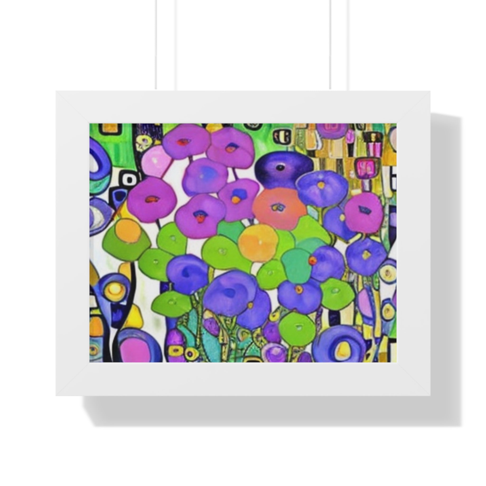 Framed Horizontal Poster - planetplanasspace