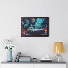 Framed Horizontal Poster - planetplanasspace