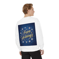 Christmas Reindeer Unisex Sweatshirt - Happy Holidays Cheerful Design