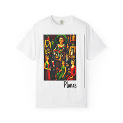 Cat Gallery T-Shirt — 'Cats Viewing Humans' Artistic Tee for Cat Lovers