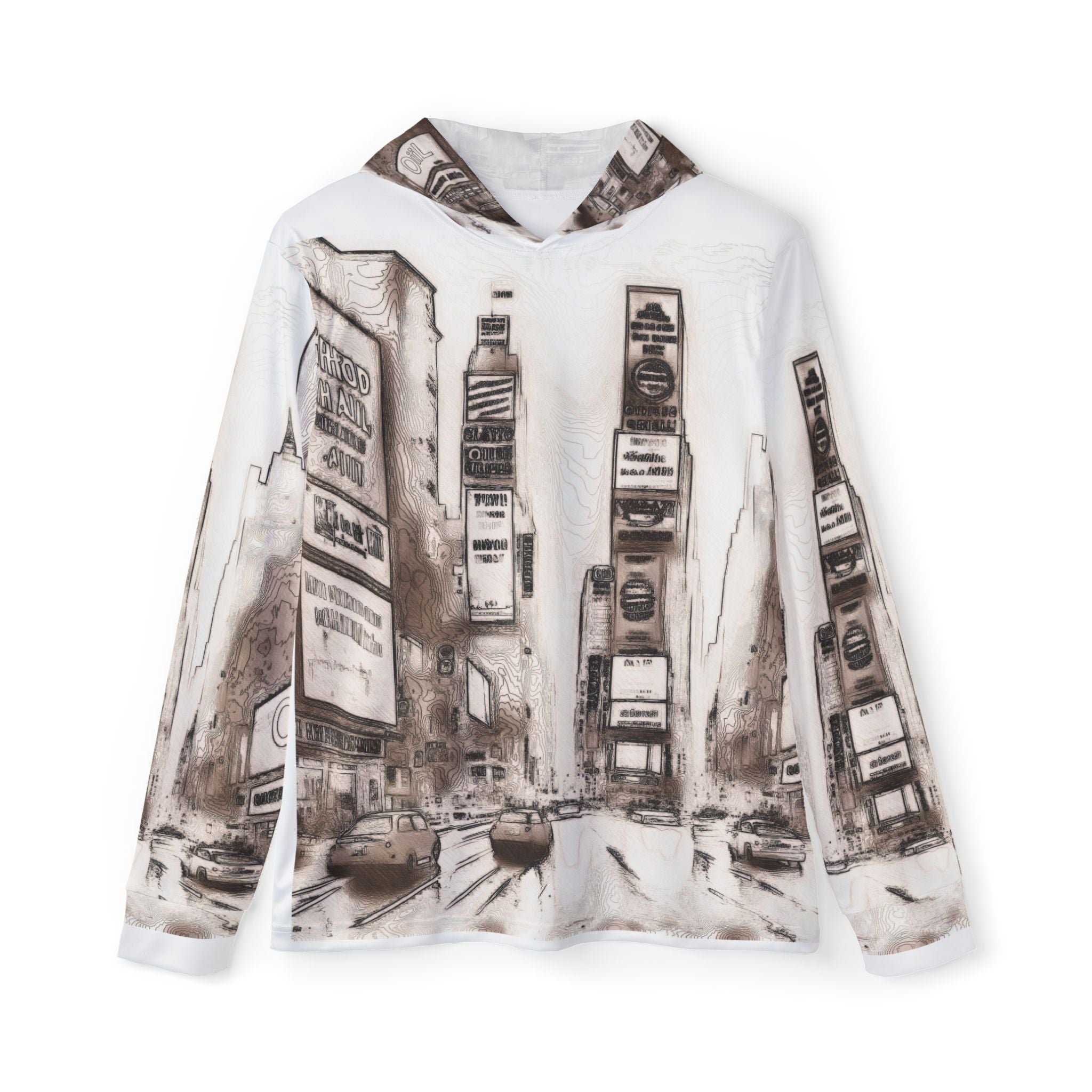 Men's Sports Warmup Hoodie itle Vintage New York - planetplanasspace