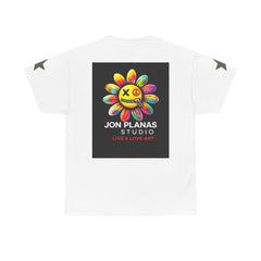 Graphic Tee — 'FOMO: Fear of Missing Oreos' Colorful Flower Art T-Shirt