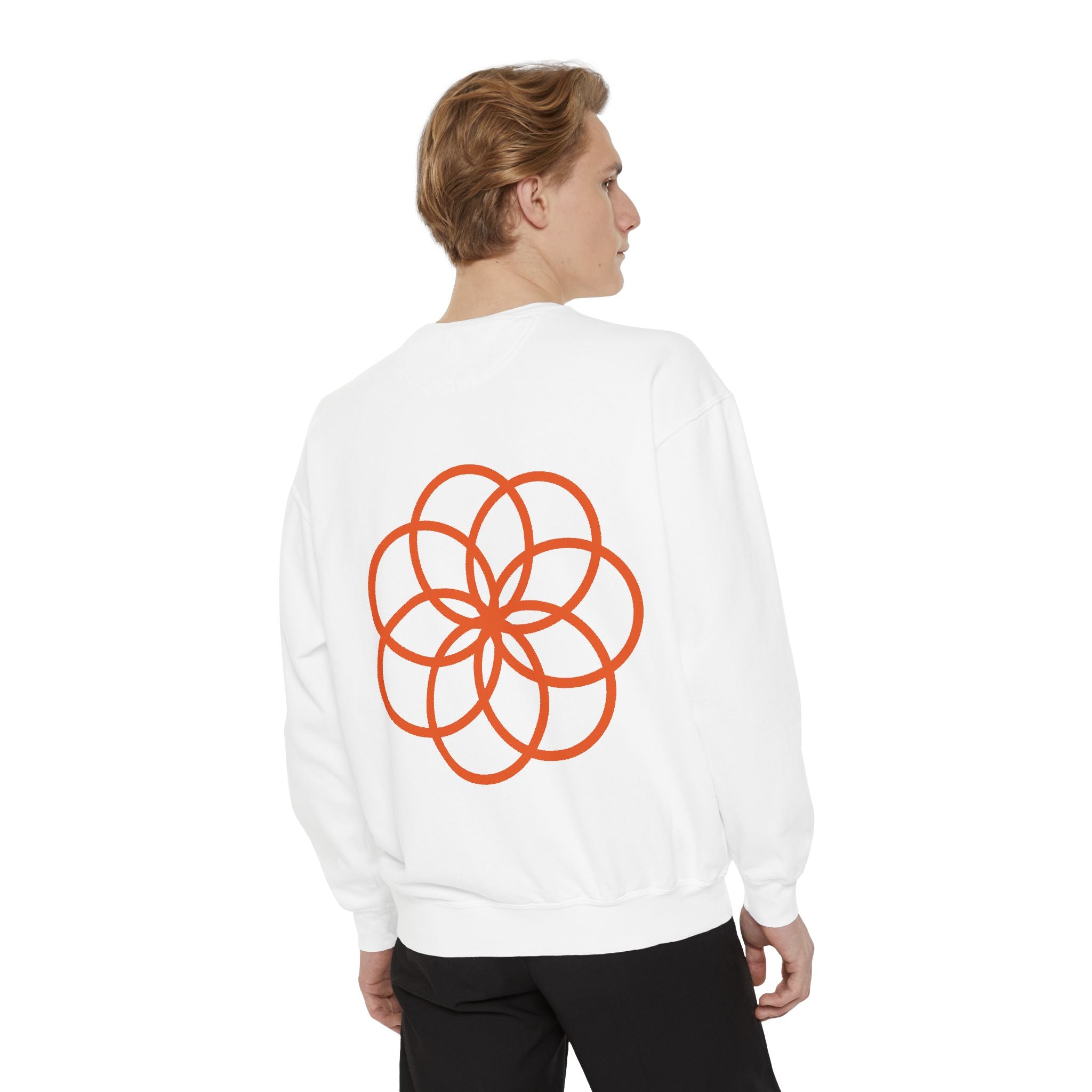 Unisex Garment-Dyed Sweatshirt - planetplanasspace