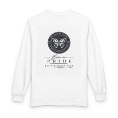 Choose Gay Pride Long Sleeve Tee — "Live • Love • Laugh" Rainbow Badge