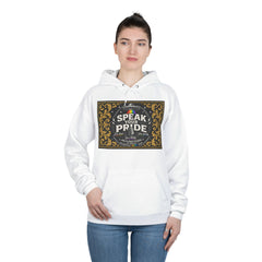Speak Your Pride Hoodie — LGBTQ+ Rainbow Statement Pullover