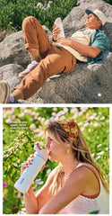 Owala Freesip 16oz insulated cup new straw cup stainless steel water cup portable cup 475ml,BPA-Free