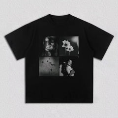 2026 Ariana Grande Petal Photo Merch 2026 T Shirt Cotton Unisex Men‘s T-Shirt Y2k Casual High-Quality Tour Exclusive Fans Tee