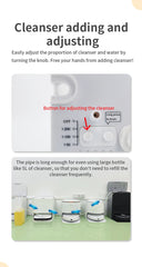Compatible with Roborock Q revo Max QV35 Q revo Edge Robot Vacuum Water Change Kit Auto Water Refill and Drain water hookup kit
