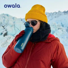 Owala Freesip 16oz insulated cup new straw cup stainless steel water cup portable cup 475ml,BPA-Free
