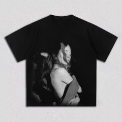 2026 Ariana Grande Petal Photo Merch 2026 T Shirt Cotton Unisex Men‘s T-Shirt Y2k Casual High-Quality Tour Exclusive Fans Tee