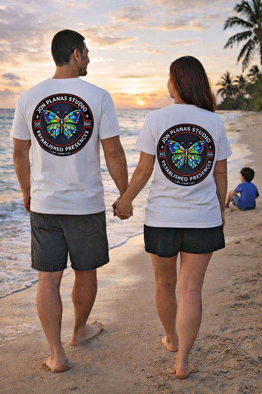 Pride Fist T-Shirt — Rainbow Solidarity Tee ("Take care of each other")