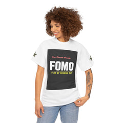 FOMO Graphic Tee — "Fear of Missing Out" Fun Oreo Daisy Streetwear T-Shirt