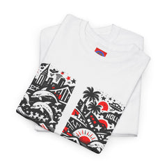Graphic Art Tee — Jon Planas Studio Surf & City Illustration