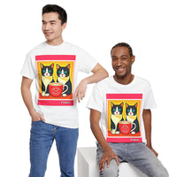 Cute Kittens Coffee Tee — “When Am I Going to Wake Up and Have a Coffee?”