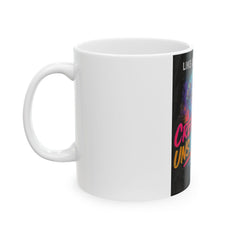 Colorful Ceramic Mug - Be Creative Be Smart Coffee Mug (11oz, 15oz)