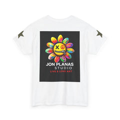 Graphic Tee — 'FOMO: Fear of Missing Oreos' Colorful Flower Art T-Shirt