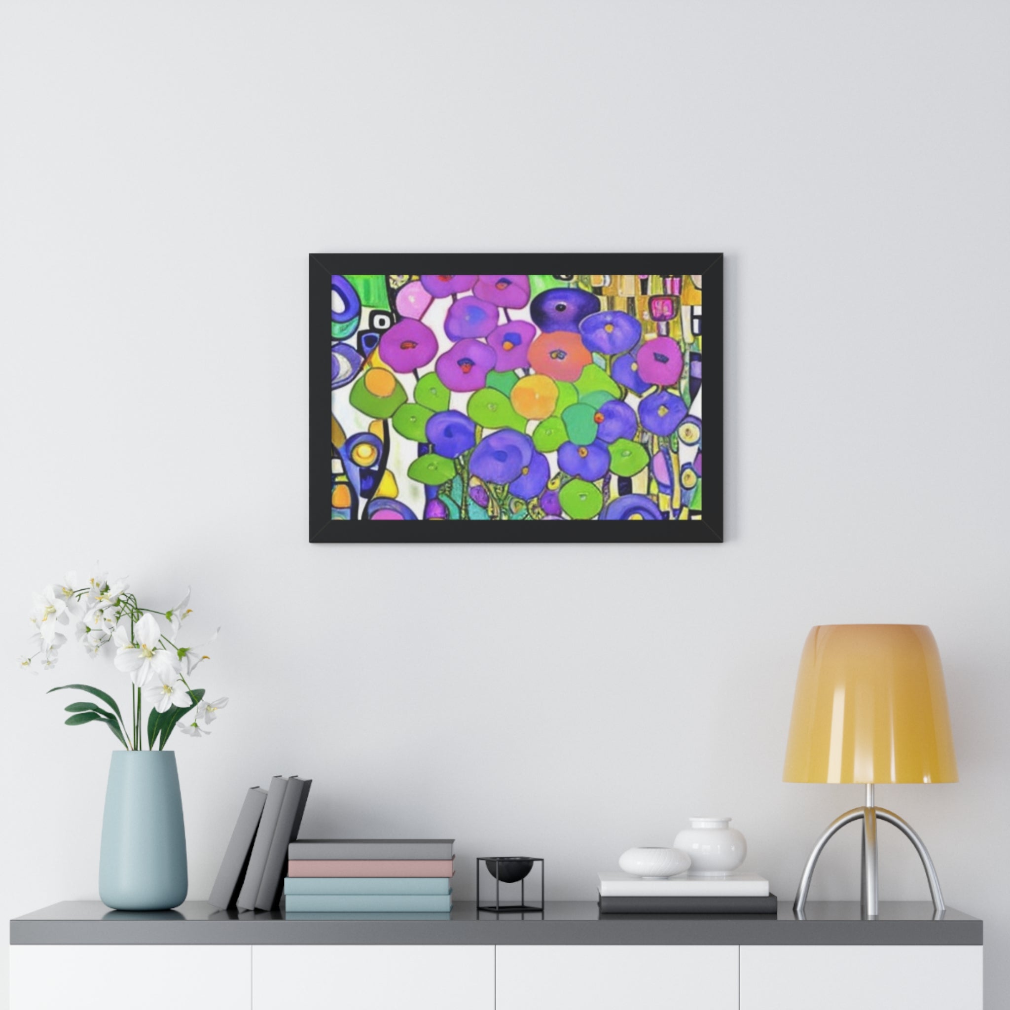 Framed Horizontal Poster - planetplanasspace