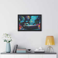 Framed Horizontal Poster - planetplanasspace