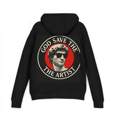 God Save The Artist Hoodie — Generation X Art Lover Statement Sweatshirt