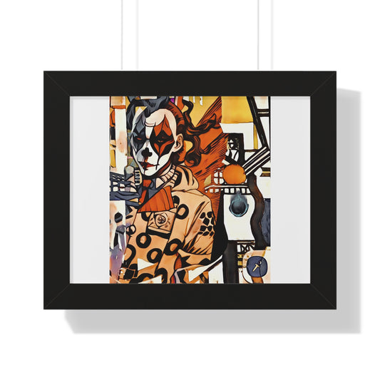 Framed Horizontal Poster - planetplanasspace