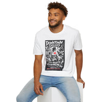 Noir Detective Tee — 'Red Star Trench' Mystery Movie Graphic T-Shirt