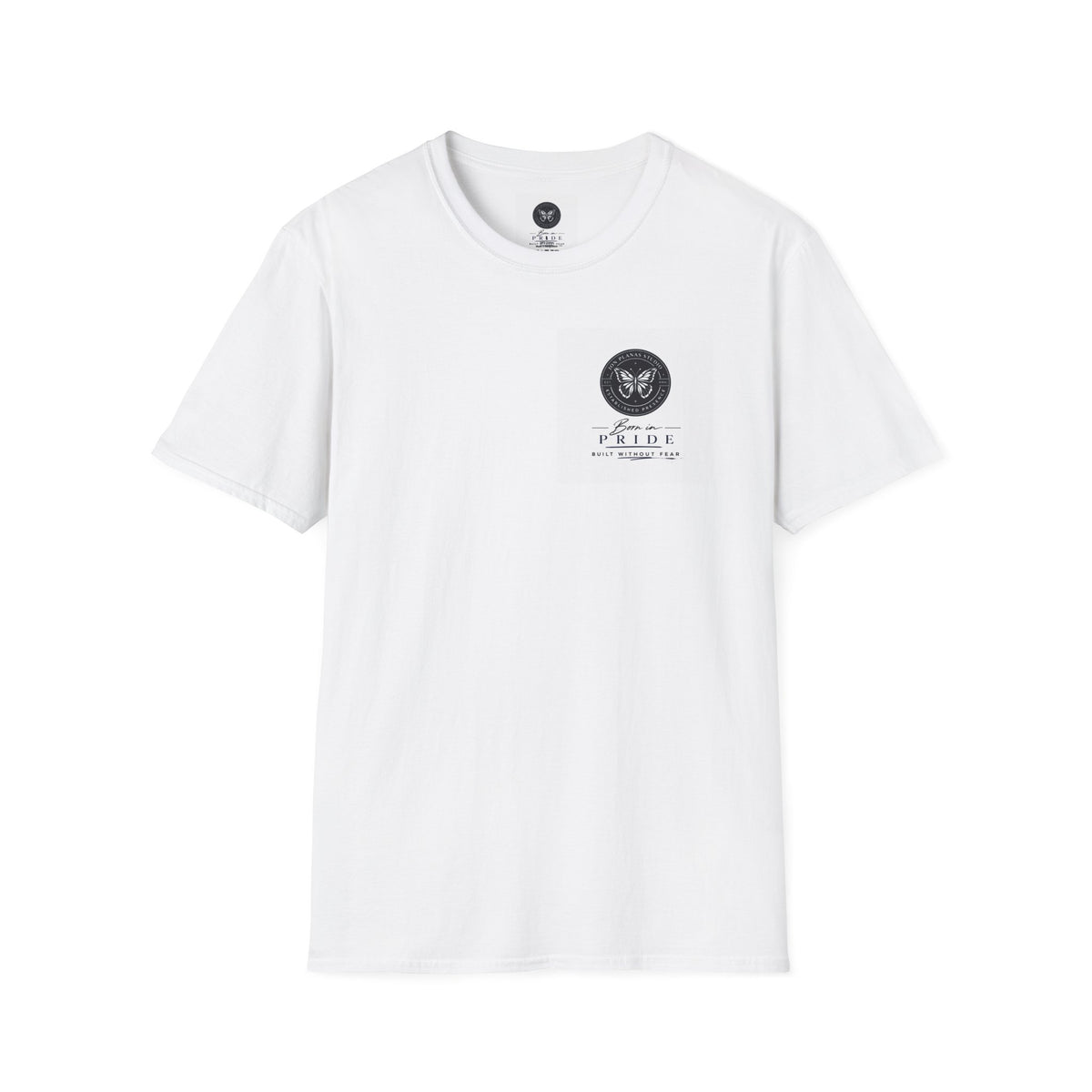 Pride Fist T-Shirt — Rainbow Solidarity Tee ("Take care of each other")