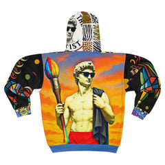 Copy of Copy of Copy of Unisex Zip Hoodie (AOP)