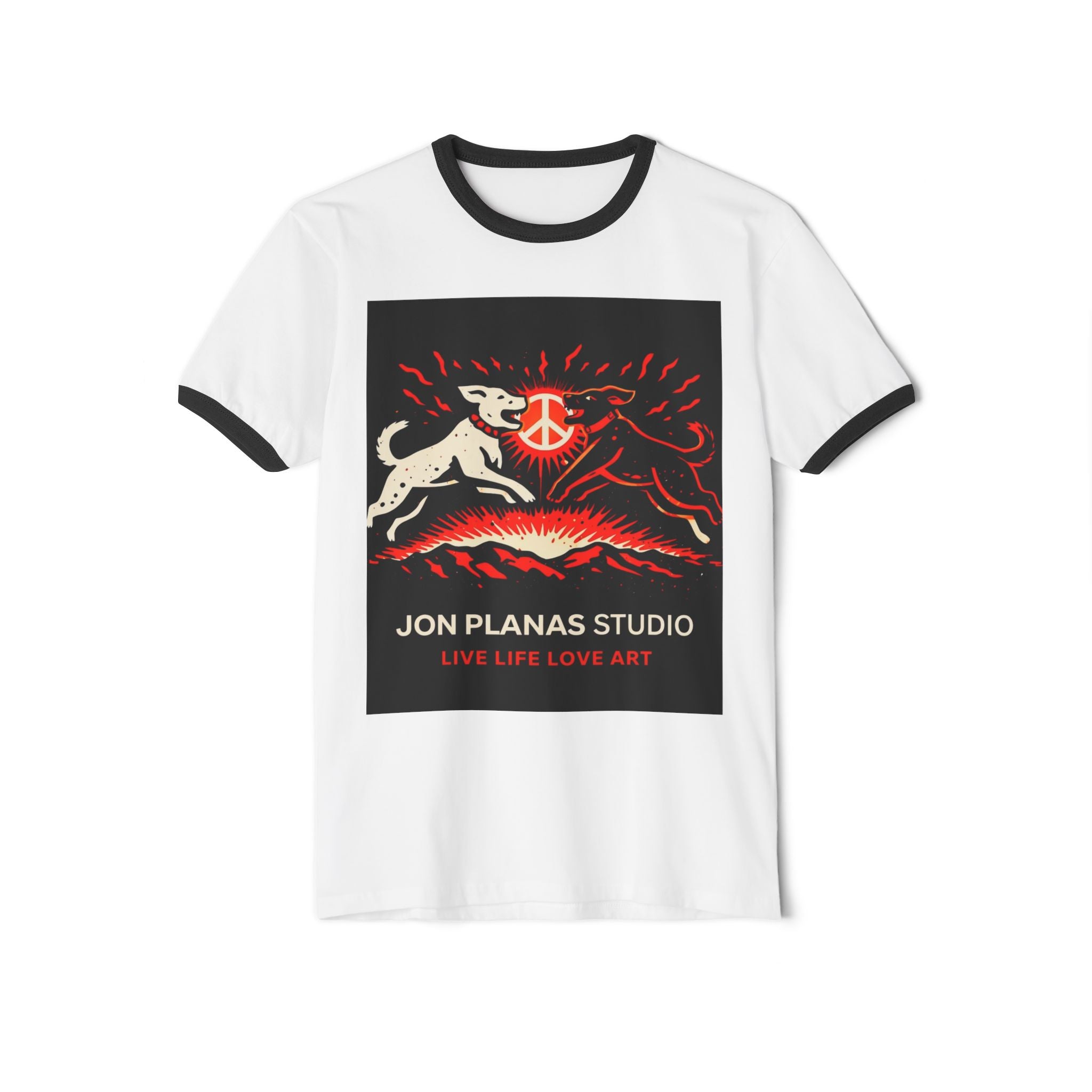 Unisex Cotton Ringer T-Shirt