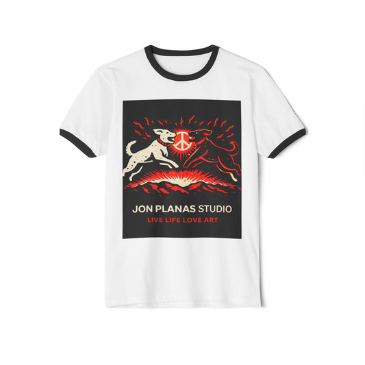 Unisex Cotton Ringer T-Shirt