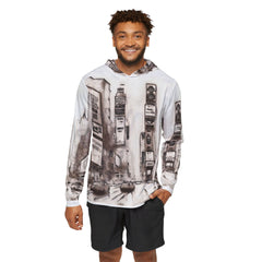 Men's Sports Warmup Hoodie itle Vintage New York - planetplanasspace