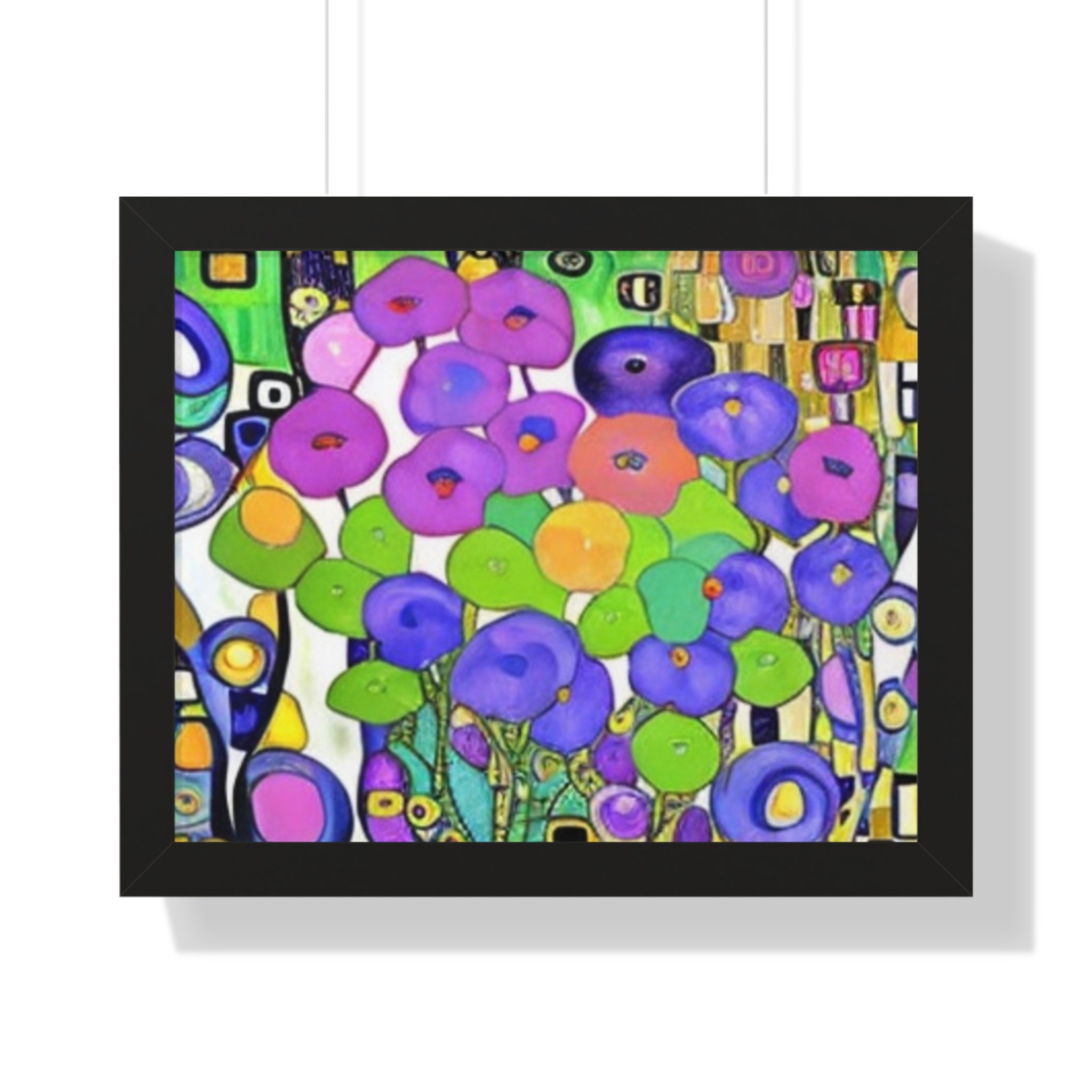 Framed Horizontal Poster - planetplanasspace