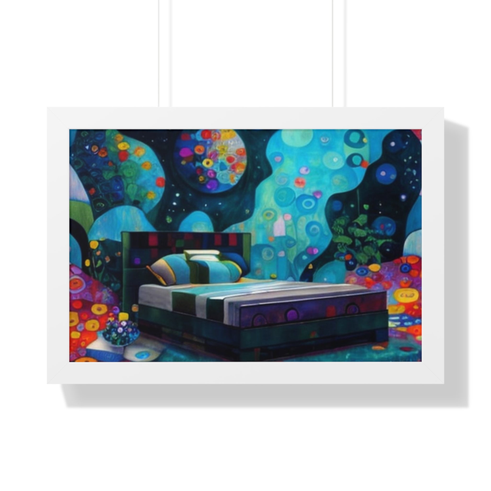 Framed Horizontal Poster - planetplanasspace