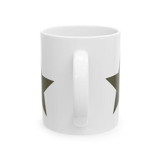 God Save The Artist Ceramic Mug — Retro Statue Art Coffee Cup (11oz/15oz)