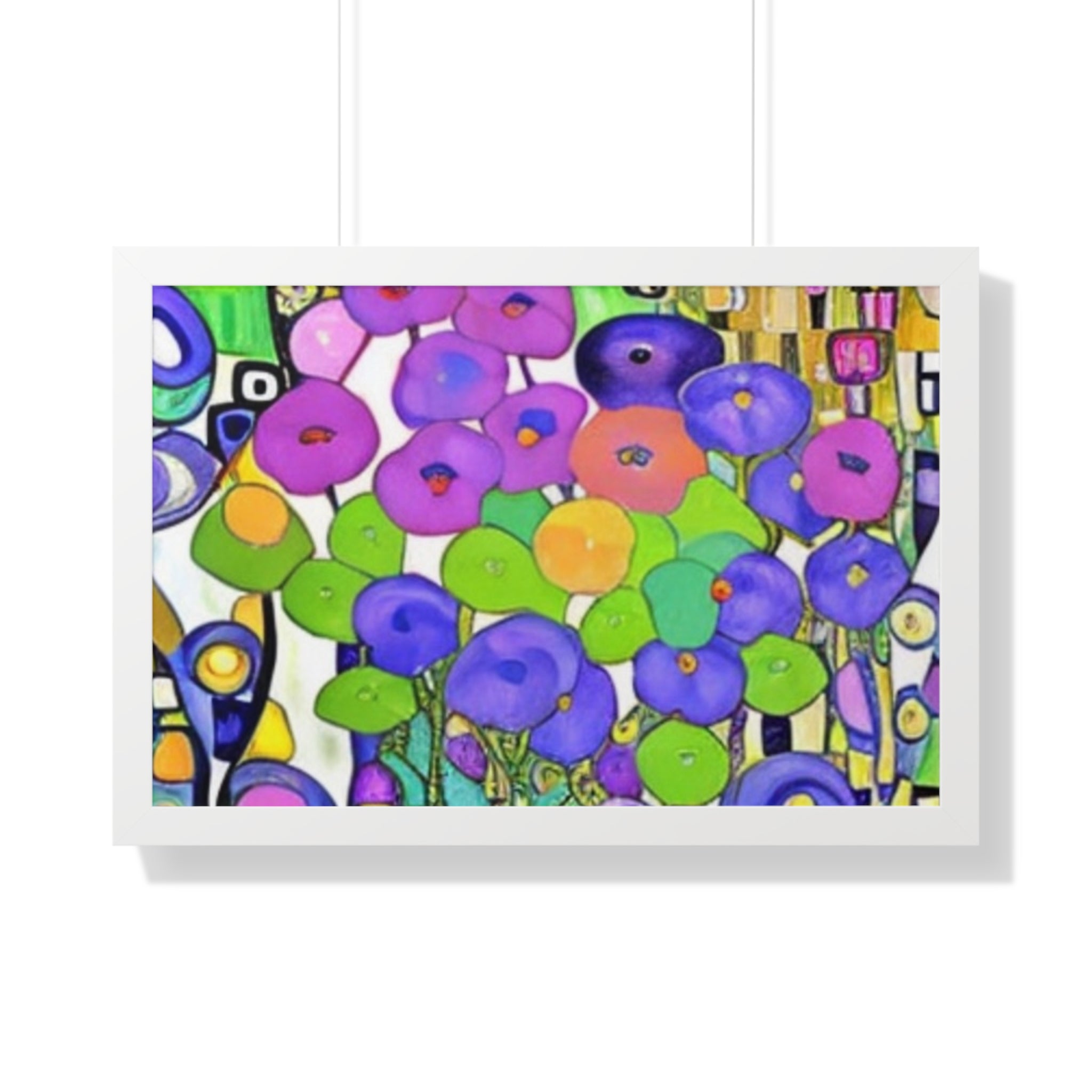 Framed Horizontal Poster - planetplanasspace