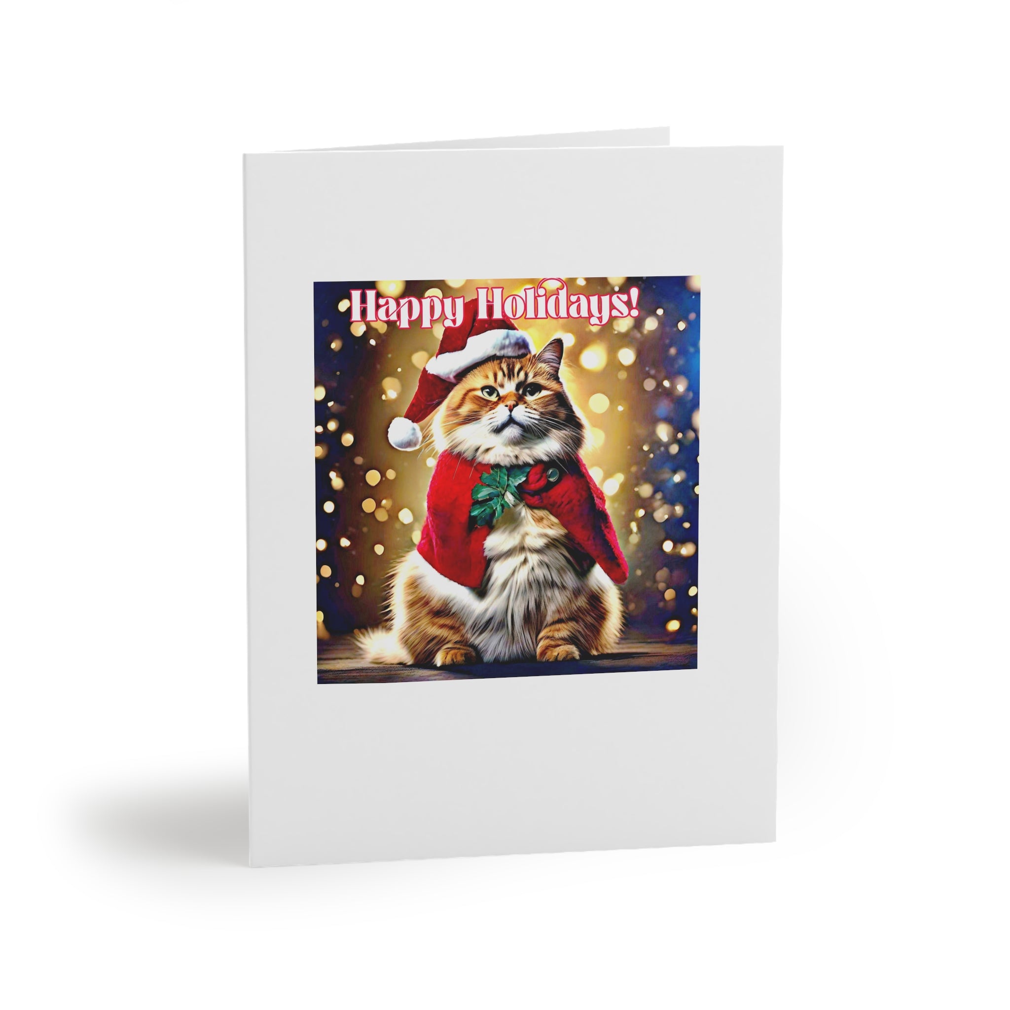 Greeting Card Set — Bokeh Lights Blank Note Cards (8/16/24 Pack)