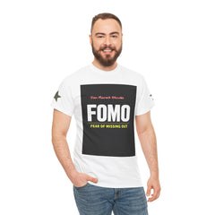 FOMO Graphic Tee — "Fear of Missing Out" Fun Oreo Daisy Streetwear T-Shirt