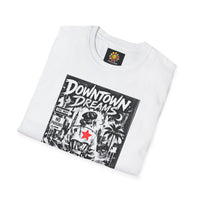 Noir Detective Tee — 'Red Star Trench' Mystery Movie Graphic T-Shirt