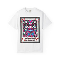 Graphic Art T-Shirt — Live Life Love Art Pop Surreal Design