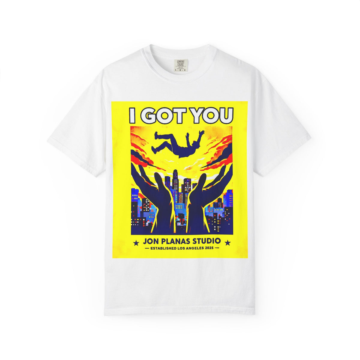 I Got You Graphic T-Shirt — Retro City Pop Art Tee (Jon Planas Studio)