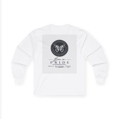 Sex Angel Graphic Long Sleeve Tee — Bold Retro Motorcycle Club Design