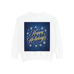 Christmas Reindeer Unisex Sweatshirt - Happy Holidays Cheerful Design